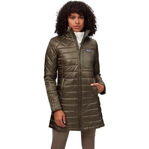Patagonia Radalie Parka Jacket Puffer Green Quilted Recycled Insulated